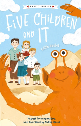 Cover image for 9781802631692 - Children's Classics: Five Children and It (Easy Classics)