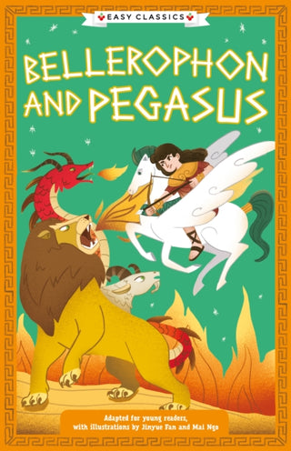Cover image for 9781802632019 - Greek Classics: Bellerophon and Pegasus (Easy Classics)