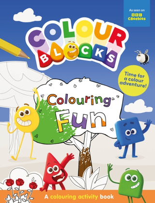 Cover image for 9781802632576 - Colourblocks Colouring Fun: A Colouring Activity Book