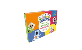 Supplemental image for 9781802632606 - Alphablocks Let's Learn Letters Wipe-Clean Activity Set