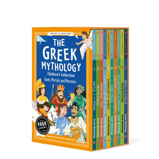 Cover image for 9781802633207 - The Greek Mythology Children's Collection: Gods, Mortals and Monsters