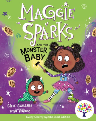 Cover image for 9781802633382 - Maggie Sparks and the Monster Baby: Accessible Symbolised Edition