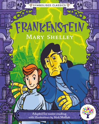 Cover image for 9781802633429 - Frankenstein: Accessible Symbolised Edition