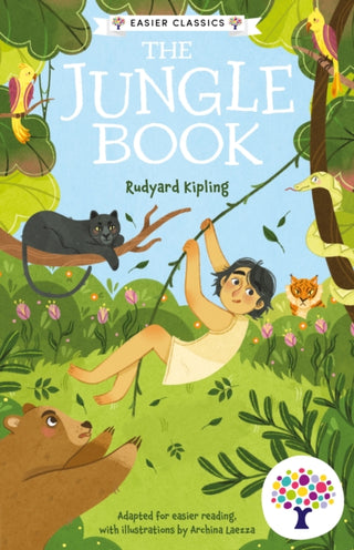 Cover image for 9781802633498 - The Jungle Book: Accessible Easier Edition