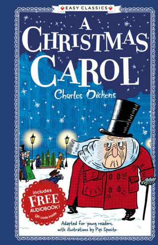 Cover image for 9781802633597 - Easy Classics: Charles Dickens A Christmas Carol (Hardback)