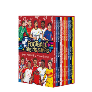 Cover image for 9781802634037 - Football Rising Stars Volume 2: 10 Book Collection
