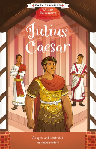 Cover image for 9781802634587 - Shakespeare: Julius Caesar (Easy Classics)