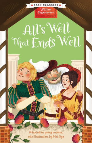 Cover image for 9781802634594 - Shakespeare: All's Well That Ends Well (Easy Classics)