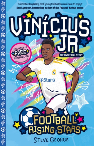 Cover image for 9781802634839 - Football Rising Stars: Vinicius Jr.