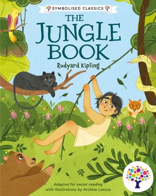 Cover image for 9781802634891 - The Jungle Book: Accessible Symbolised Edition