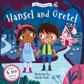 Cover image for 9781802635072 - Hansel and Gretel (Fold-Out Fairy Tales)