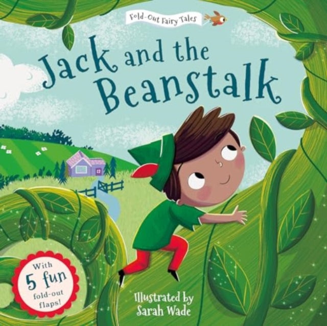 Cover image for 9781802635089 - Jack and the Beanstalk (Fold-Out Fairy Tales)