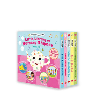 Cover image for 9781802635096 - Little Library of Sing-Along Nursery Rhymes (Books 1-5)