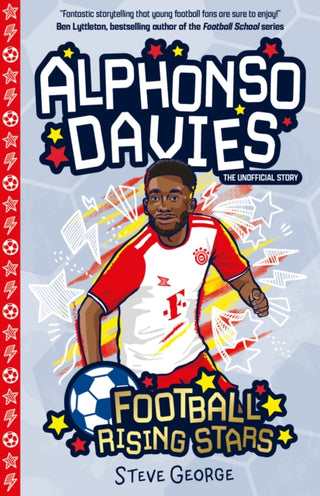 Cover image for 9781802635218 - Football Rising Stars: Alphonso Davies