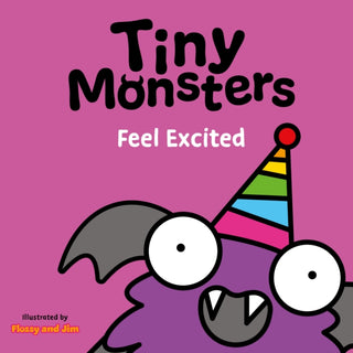Supplemental image for 9781802635782 - Tiny Monsters Feel Excited