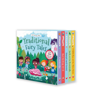 Cover image for 9781802635799 - Traditional Fold-Out Fairy Tales 5-Book Collection