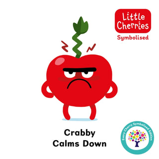 Cover image for 9781802635959 - Crabby Calms Down: Accessible Symbolised Edition