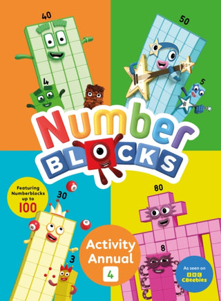 Supplemental image for 9781802636208 - Numberblocks Activity Annual 4