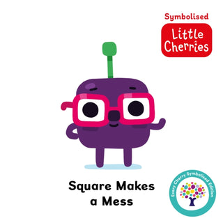 Supplemental image for 9781802636406 - Square Makes a Mess: Accessible Symbolised Edition