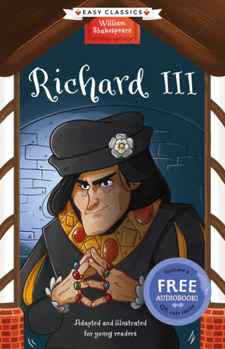 Cover image for 9781802636482 - Shakespeare: Richard III (Easy Classics)