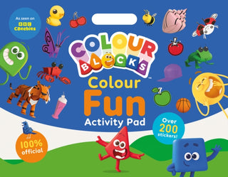 Cover image for 9781802636970 - Colourblocks Colour Fun Mini Activity Pad