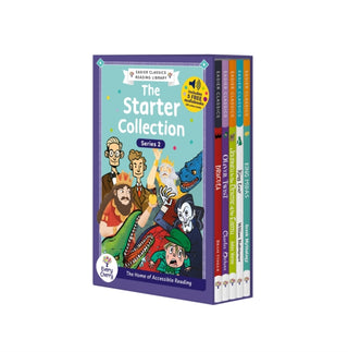 Cover image for 9781802637021 - Easier Classics Reading Library: The Starter Collection - (Series 2)