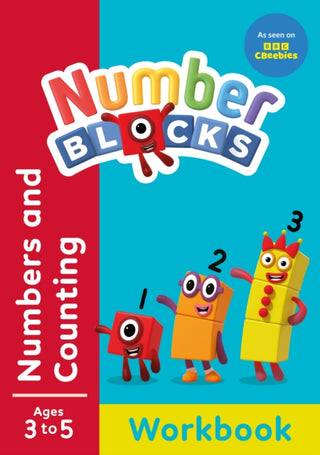 Cover image for 9781802637304 - Numberblocks Numbers and Counting (Red Level Workbook)
