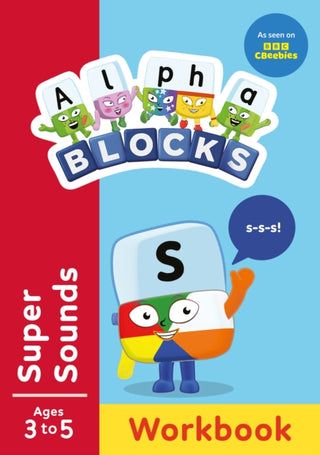 Cover image for 9781802637335 - Alphablocks Super Sounds (Red Level Workbook)