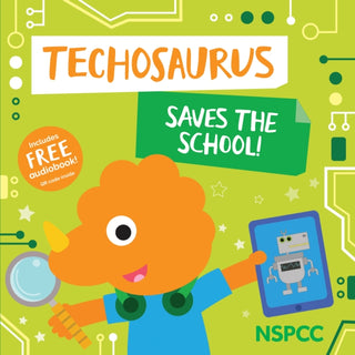Supplemental image for 9781802637366 - Techosaurus Saves the School!