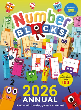 Cover image for 9781802637397 - Numberblocks Annual 2026