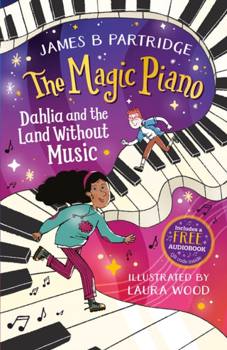 Cover image for 9781802637465 - Dahlia and the Land Without Music (The Magic Piano, Book 1)
