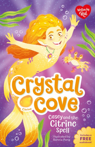 Cover image for 9781802637816 - Casey and the Citrine Spell (Crystal Cove)