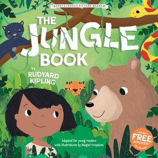 Cover image for 9781802637861 - The Jungle Book (Easy Classics Picture Books)