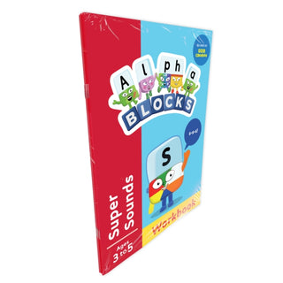 Cover image for 9781802638295 - Alphablocks Red Level Workbook Set (3 books)