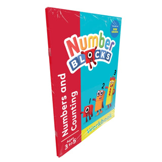 Cover image for 9781802638301 - Numberblocks Red Level Workbook Set (3 books)
