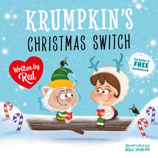 Cover image for 9781802638592 - Krumpkin's Christmas Switch (Red's Rainbow)