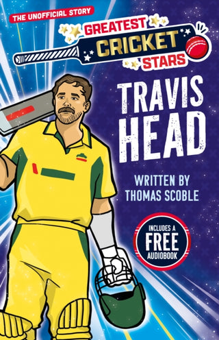 Cover image for 9781802638820 - Greatest Cricket Stars: Travis Head