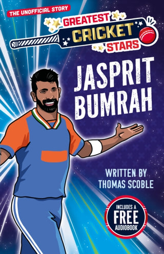 Cover image for 9781802638875 - Greatest Cricket Stars: Jasprit Bumrah