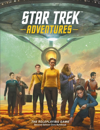 Cover image for 9781802812237 - Star Trek Adventures - Second Edition - Core Rulebook