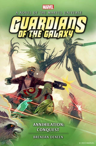 Cover image for 9781803362526 - Guardians of the Galaxy - Annihilation: Conquest