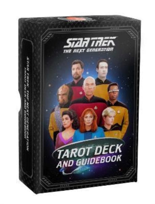Cover image for 9781803362847 - Star Trek: The Next Generation Tarot Card Deck and Guidebook