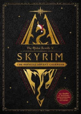 Cover image for 9781803362854 - The Elder Scrolls V: Skyrim - The Official Advent Calendar