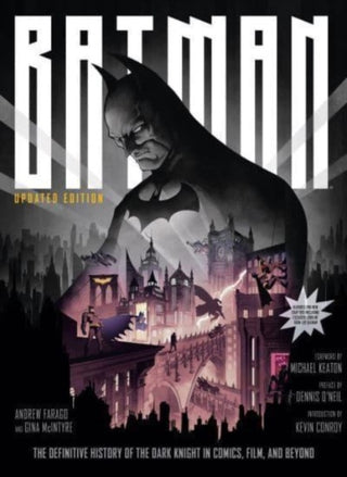 Cover image for 9781803363332 - Batman: The Definitive History of the Dark Knight in Comics, Film, and Beyond - Updated Edition