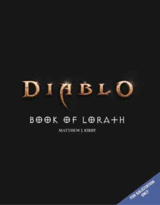 Cover image for 9781803365961 - Diablo: Book of Lorath
