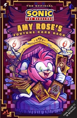 Supplemental image for 9781803367224 - The Official Sonic the Hedgehog: Amy Rose's Fortune Card Deck