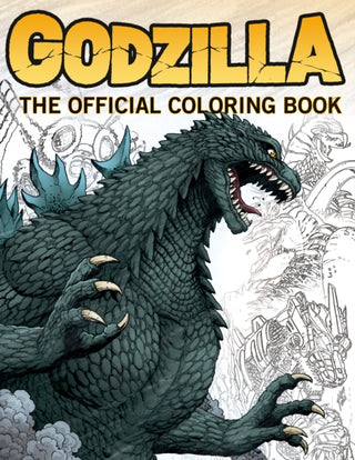 Cover image for 9781803368054 - Godzilla: The Official Coloring Book