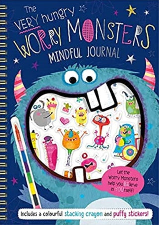 Cover image for 9781803370026 - The Very Hungry Worry Monsters Mindful Journal