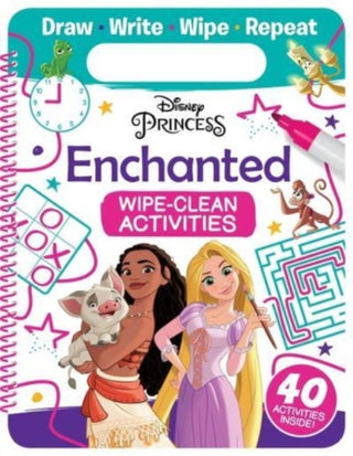 Cover image for 9781803686752 - Disney Princess: Enchanted Wipe-Clean Activities