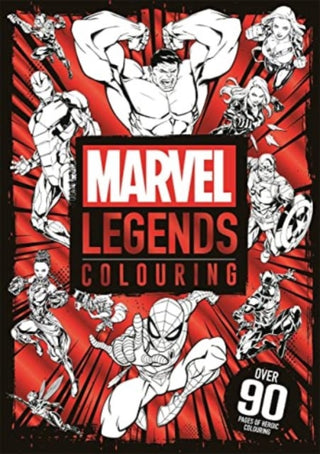 Cover image for 9781803686820 - Marvel Legends Colouring