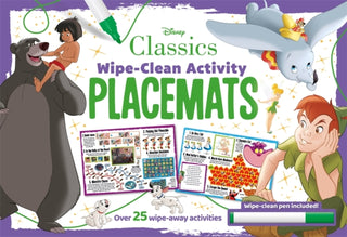 Cover image for 9781803687117 - Disney Classics: Wipe-Clean Activity Placemats